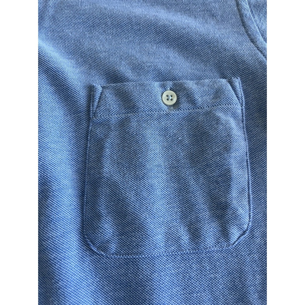 ZARA MAN Blue Shirt Short Sleeve Size Small S Made In Portugal Slim Fit - Picture 2 of 8